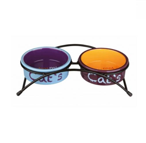 Set de gamelles pour chat